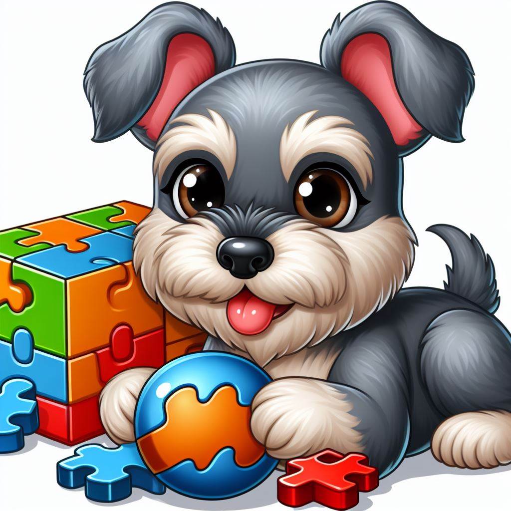 🧠 10 of the Best Ways to Mentally Stimulate Your Miniature Schnauzer - Durable Interactive Puzzle Toys With A Focus On Problem Solving