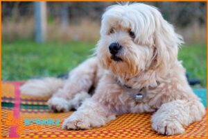 a beautiful dog that has matted fur