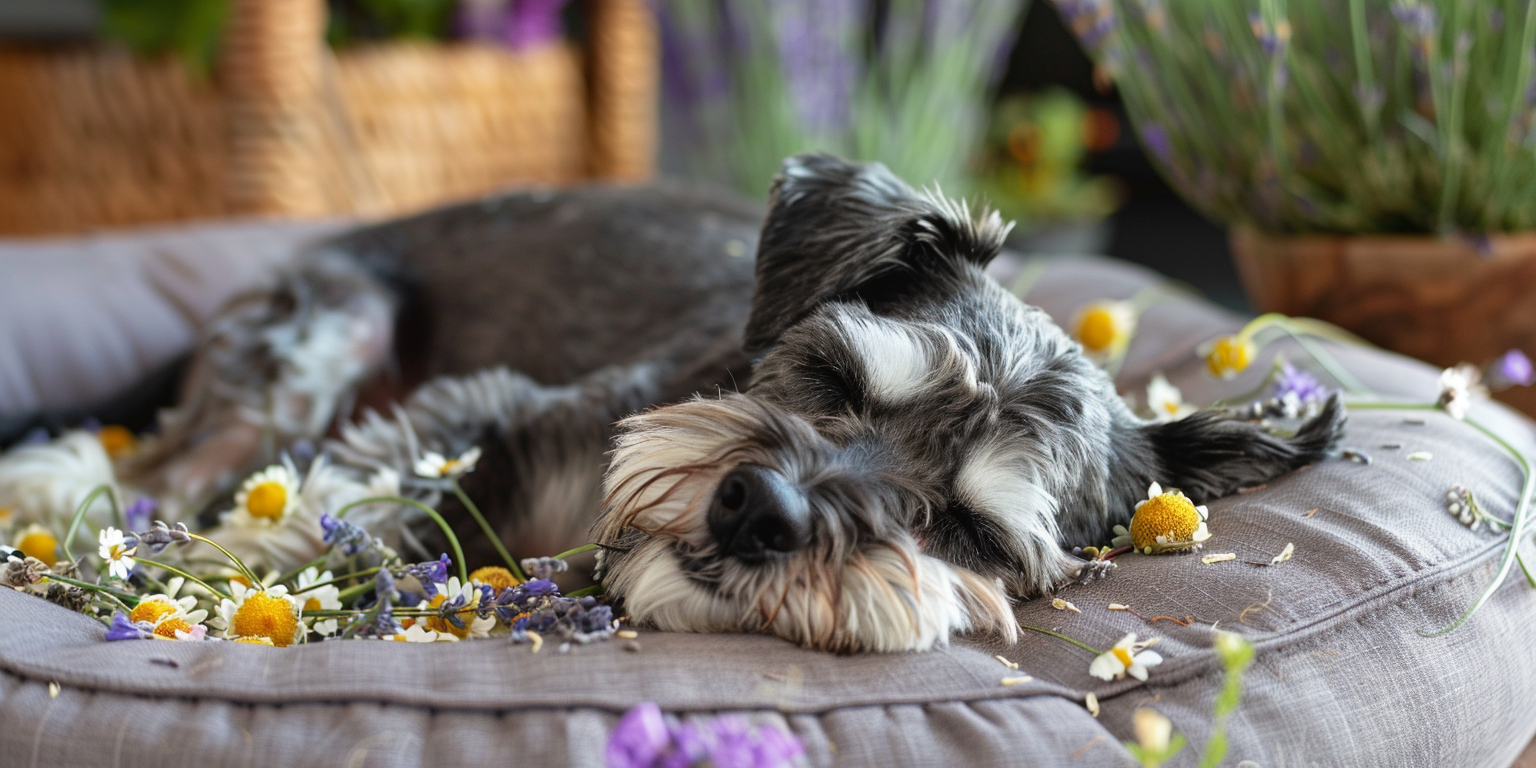 🌿 5 Herbal Remedies for Anxiety: Natural Calm for Your Schnauzer - Natural Schnauzer Face Skin Care