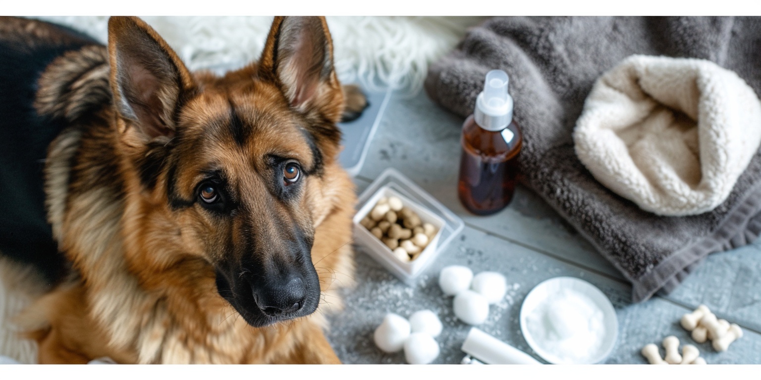 Squeaky Clean Ears How to Use a Cotton Ball to Clean Your GSD’s Ears