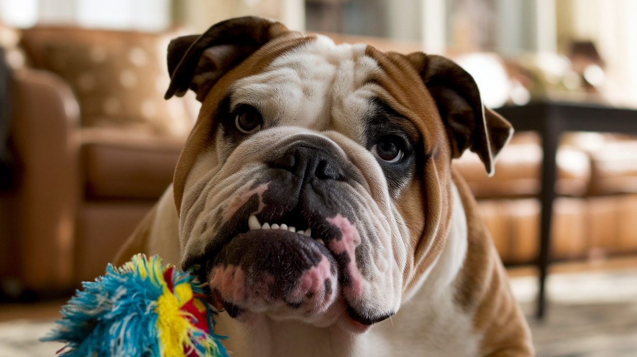 Picture of 🛋️ How Can You Prevent Bulldogs from Chewing Household Items? - Dogdorable